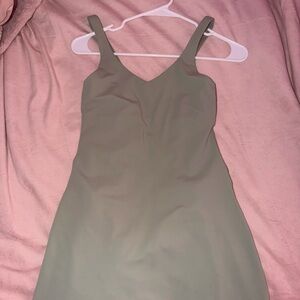 Lululemon Athletica Olive Mini Dress